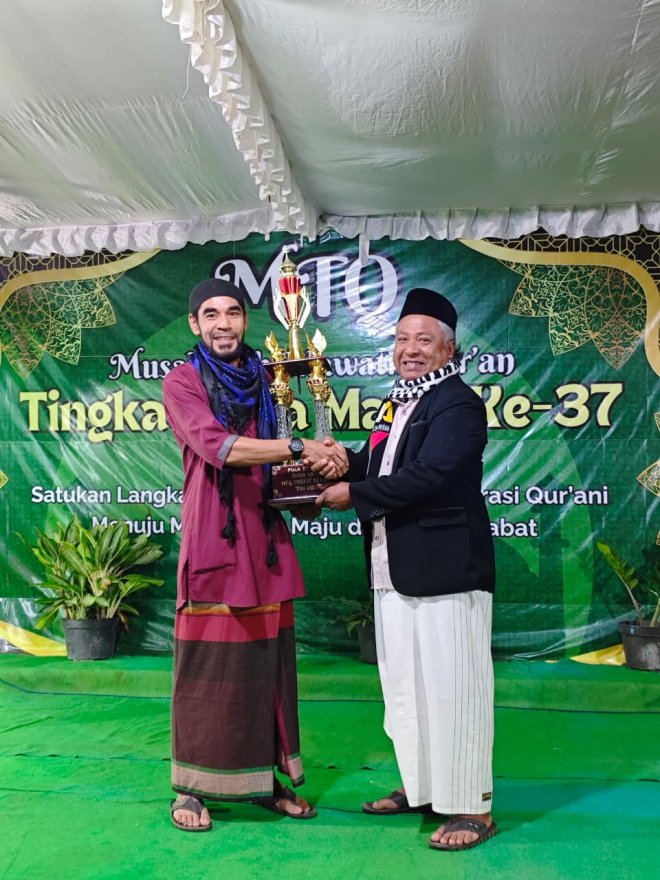 Penutupan MTQ Tingkat Desa Maria ke-37 Tahun 1447 H / 2025 M, Dusun Maria Raih Juara Umum